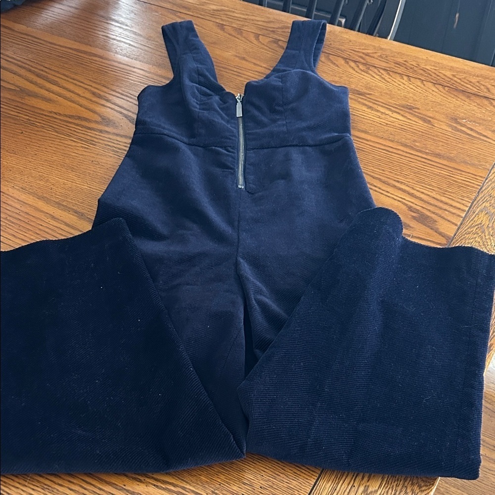 Urban Outfitters BDG Navy Corduroy Jumpsuit
